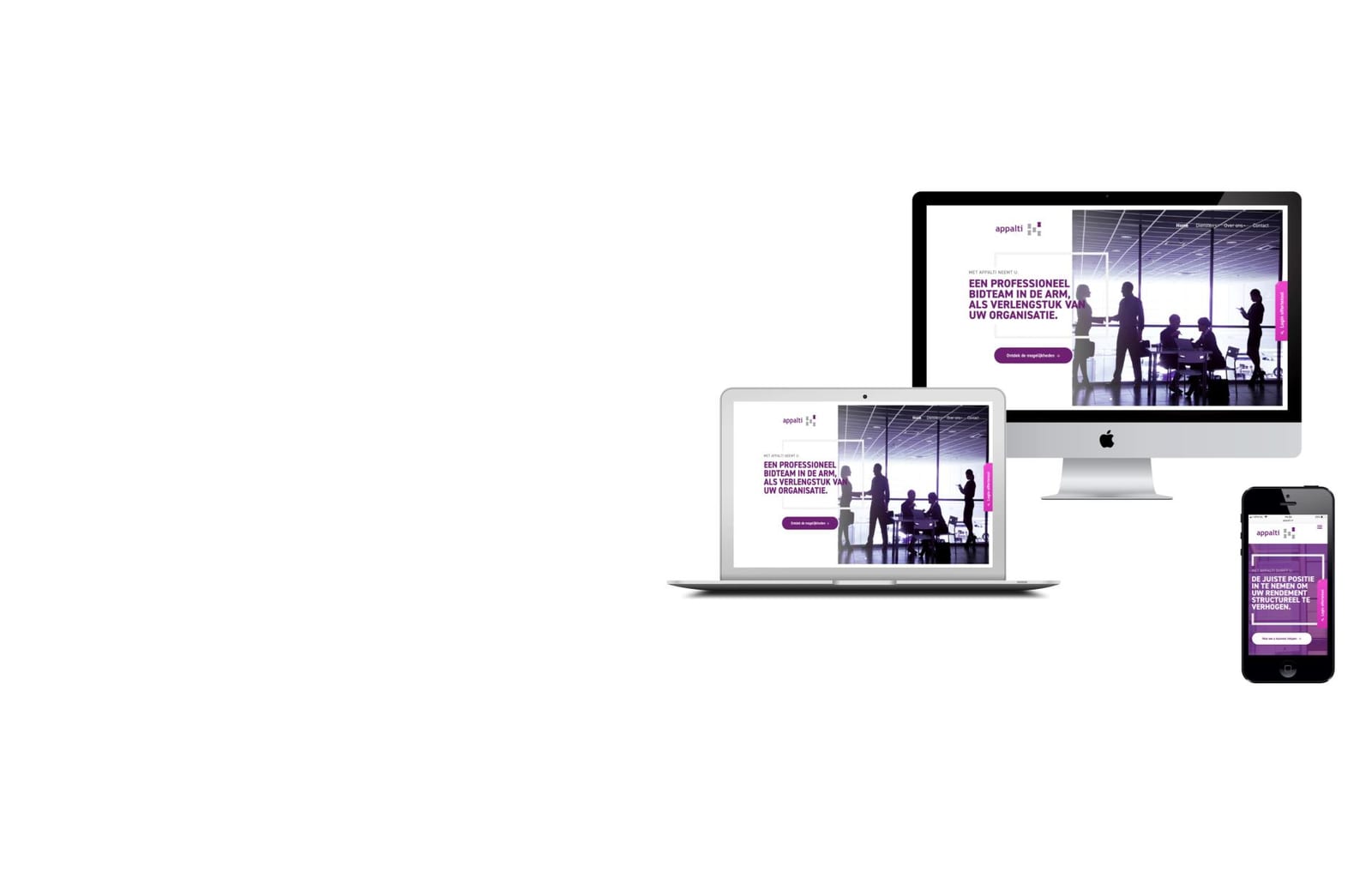 Appalti lanceert nieuwe website